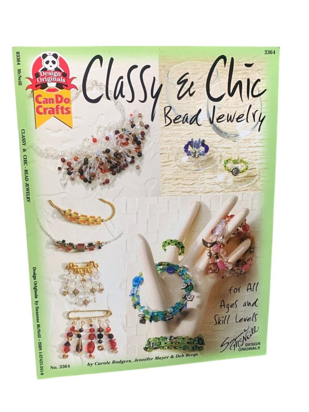 Classy & Chic Bead Jewelry Book Can Do Crafts Design Originals 3364